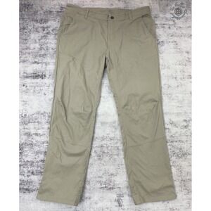 Mountain Hardwear Pants Men's 38x30 Tan Khaki Stretch‎ Hiking 38/48